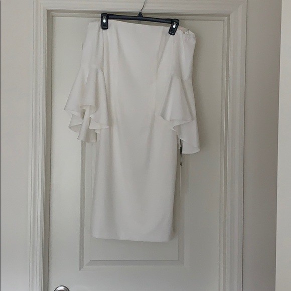 White Calvin Klein Dress - Picture 3 of 4